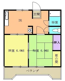 クレセントSAKURAI【2階】の間取り