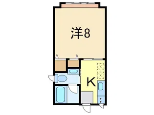 ウエストウッドII【2階】の間取り