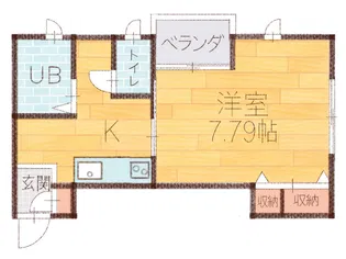 L collection寺尾西【2階】の間取り