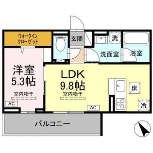 D-Luminare A【1階】の間取り