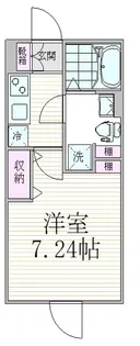 グランヴィル東蒲田【2階】の間取り