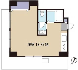 野方ハイツ【2階】の間取り