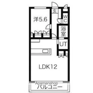 マナ・ブライトン【3階】の間取り