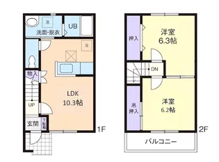 Kenta Court(ケンタ コート)の間取り