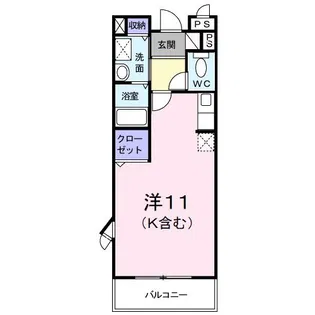 ウィンド【2階】の間取り