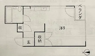 東京都目黒区駒場3【マンション】の間取り