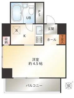 FK50松戸マンション【5階】の間取り