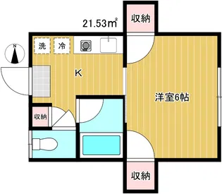 パークヒルズ三鷹【2階】の間取り