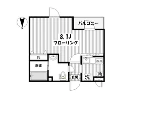 エンブレムAOI【2階】の間取り