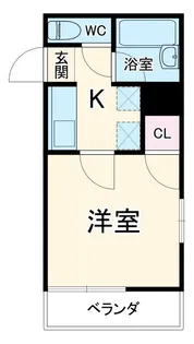 カンパネーラ相武台【1階】の間取り