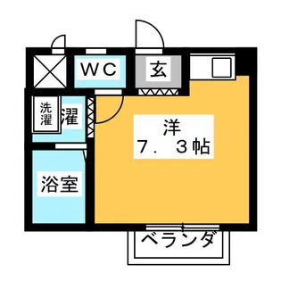 アネックスHASEGAWA【1階】の間取り