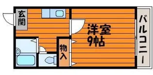 アブロード京町【2階】の間取り