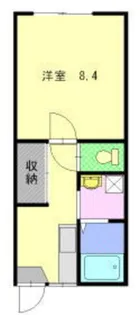 フレグランス出川【2階】の間取り