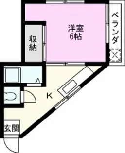 コート興野【2階】の間取り