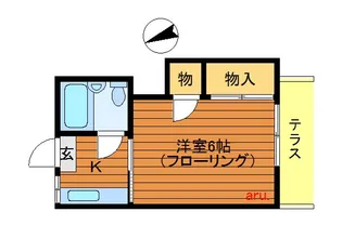 東京都武蔵野市吉祥寺東町1【アパート】の間取り
