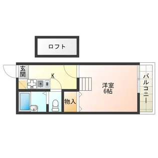 シャンテ【1階】の間取り
