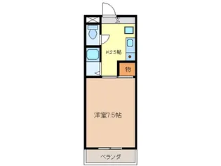 岐阜県岐阜市大学北3【マンション】の間取り