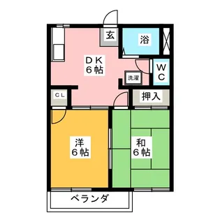 ソフラン宮上【1階】の間取り