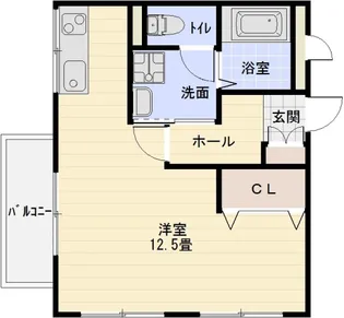 アニスベール玉手山【4階】の間取り