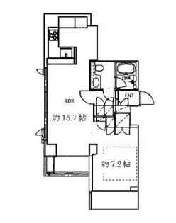 蒼映パーク原宿【2階】の間取り