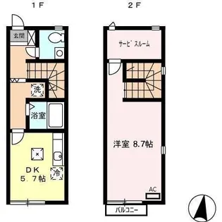 三重県松阪市嬉野中川新町2【一戸建】の間取り