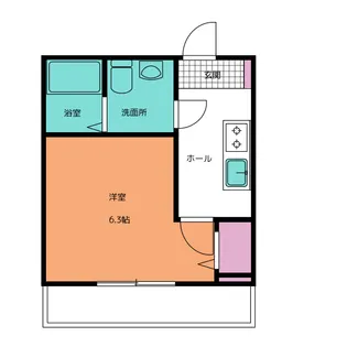 プレミアムコート瀬谷【2階】の間取り