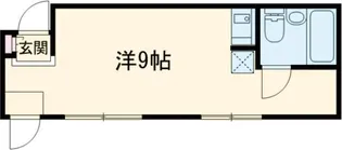 ブルックス東日暮里【1階】の間取り