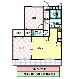 グレースヒルズ II【2階】の間取り