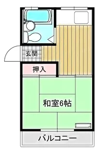アートハイツI【2階】の間取り