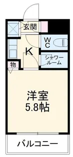 ライオンズマンション千葉県庁前【2階】の間取り