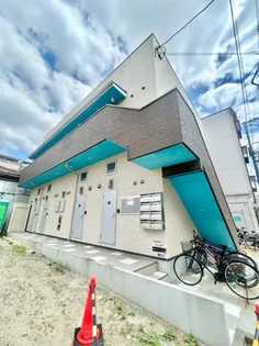 大阪府大阪市東住吉区照ケ丘矢田1【アパート】の外観
