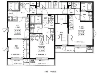 リーヴェル日暮里プレミオ【2階】の間取り