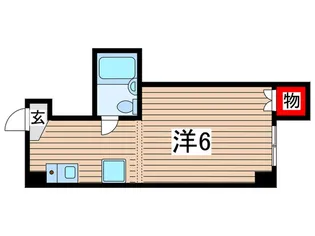 エクセル武庫之荘【1階】の間取り