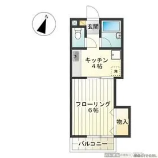ラ・カンパネラ【2階】の間取り