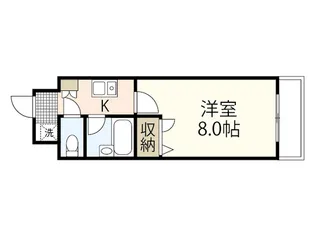 安井マンション【2階】の間取り
