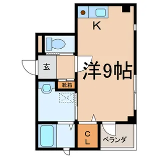 キーラゴー妙典【1階】の間取り
