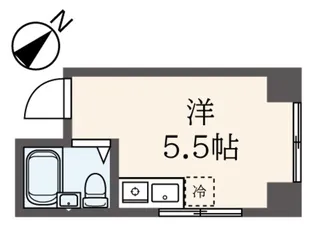 東京都世田谷区若林5【マンション】の間取り