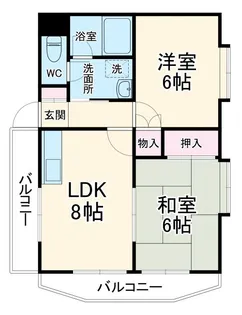 ツカサビル【4階】の間取り