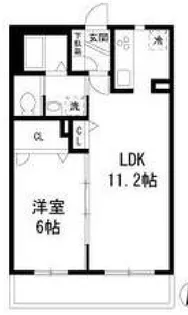 フェニックス浦和北【1階】の間取り