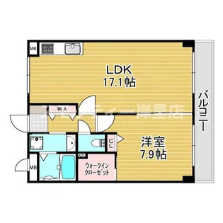 ファミールフタバ【2階】の間取り