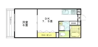 ドミール・リラ【1階】の間取り