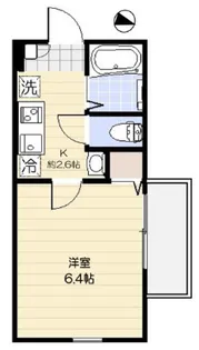 ノルデスタ小竹【2階】の間取り