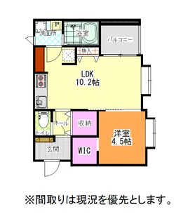 山形県山形市十日町4【アパート】の間取り