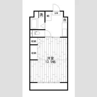 第二丸昌興業ビル【5階】の間取り