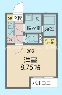 カインドネス相模原中央【2階】の間取り