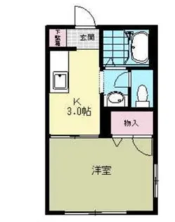 アルス・ユウ【1階】の間取り