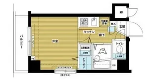 トーシンフェニックス八丁堀【6階】の間取り