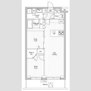 SPコート保塚町【3階】の間取り