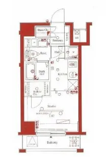 アーバイル三軒茶屋【5階】の間取り
