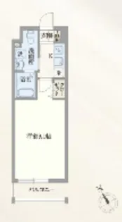 東京都江東区牡丹1【マンション】の間取り